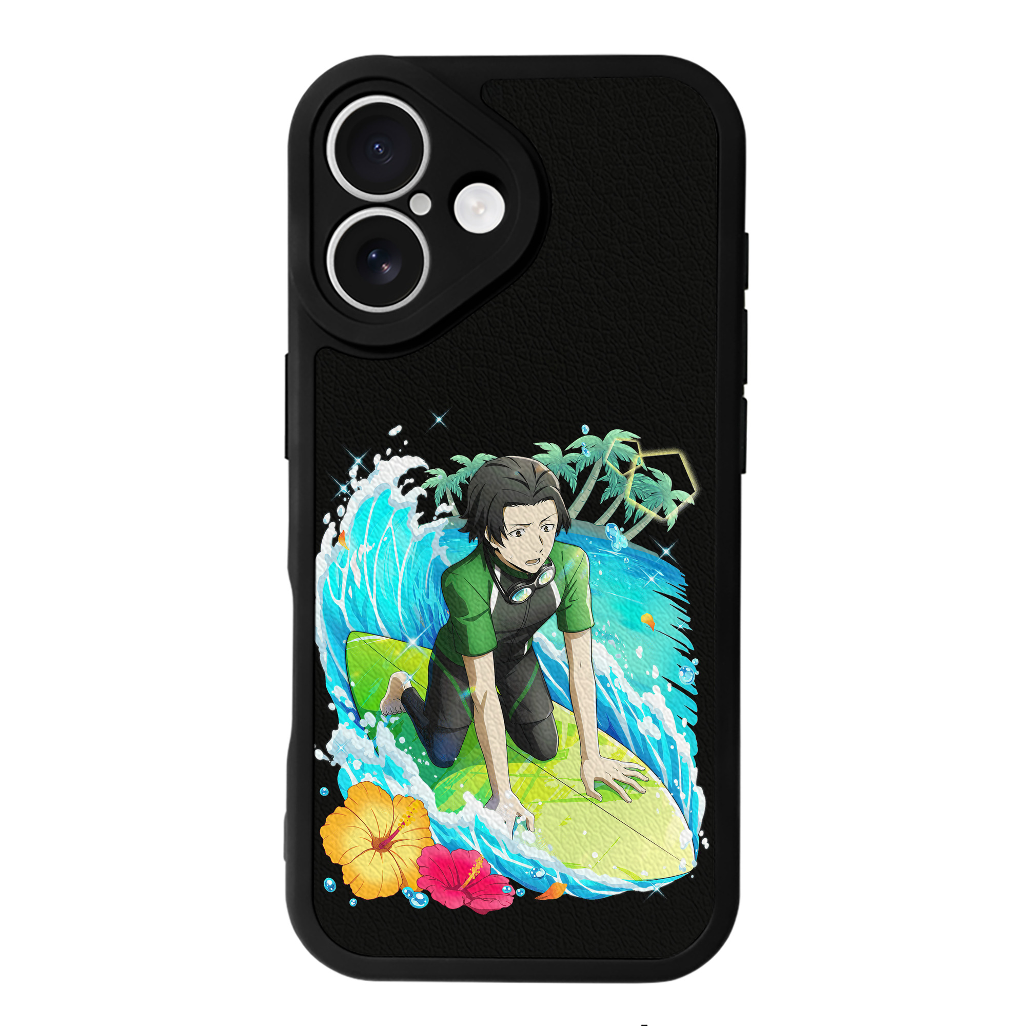 （画像用） 文豪ストレイドッグス Bungo Stray Dogs 【iPhone 16シリーズ対応】シリコンスマホケース（レザー調） 材質：シリコン